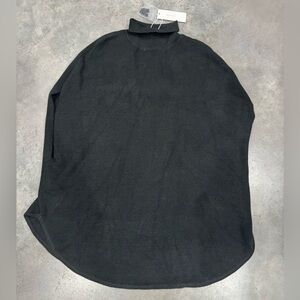 City Chic Black Knit poncho